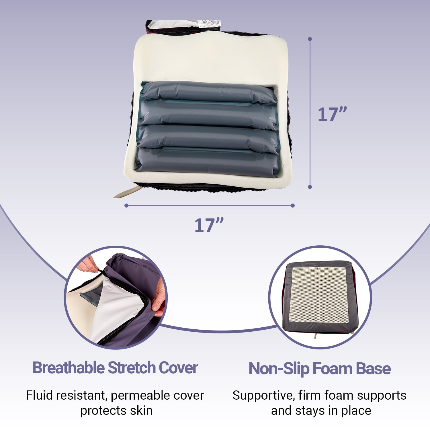 MobiCushion Alternating Air Pressure Cushion : pressure sore healing cushion