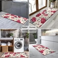 thumbnail image 2 of Pioneer Flower Floral Print Pattern Kitchen Rug Mat,Kitchen Runner Rugs Non Skid Washable,Decorative Kitchen Floor Mats for Kitchen,Sink,Laundry,17"X47", 2 of 5