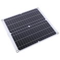 thumbnail image 4 of Cargador de batería portátil para teléfono móvil al aire libre con doble salida USB y panel solar de 20W y 18V, 4 of 14