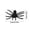B, variant on GFHFHITJ Halloween Realistic Spider, Halloween Spoof Black Spider Simulation Insect Plastic Props, Scene Layout Model for Halloween Party Decoration