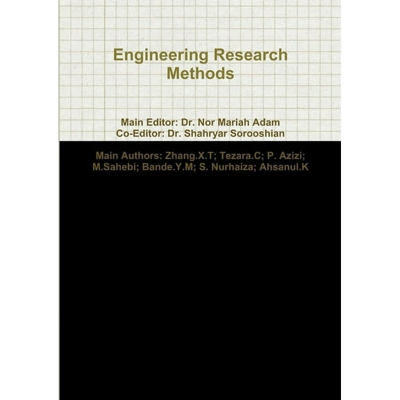 Engineering Research Methods, (Paperback)
