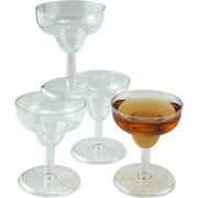 Mini Plastic Margarita Glasses Case of 100