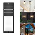 thumbnail image 2 of Luces Led Para Porche De Plástico Y Aluminio, Decoración Elegante Para El Hogar, Lámpara De Pared Impermeable Para Jardín, Pasillo, Balcón, Pasillo, Puerta Inevent HA027413-03, 2 of 5