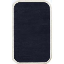 Elegant Hand-Tufted Deep Navy Blue Wool Rug | Luxurious 100% New Zealand Wool Area Carpet for Living Room, Bedroom & Home Décor(8X10)