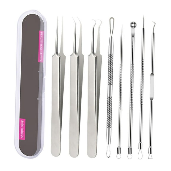 Herramienta extractora de comedones Yinane Limpiador Facial portátil Acero inoxidable