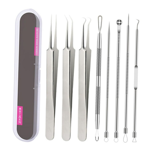 Tachiuwa Extracteur de Comédons Léger pour la Maison Nettoyant Facial pour Dames Femmes Type Nez B