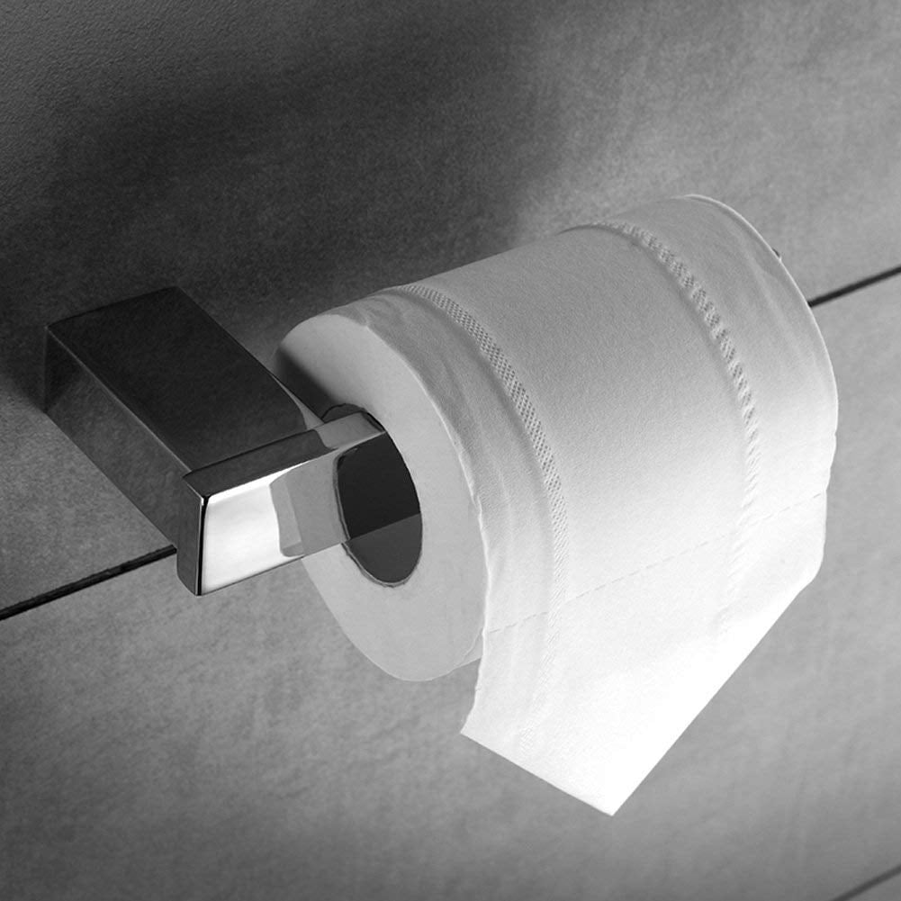 Bathroom Paper Towel Holder Set Toilet Paper Large Roll Hanger Tank