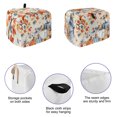 thumbnail image 5 of Blue White Pumpkins Fall Toaster Cover 2 Slice, Thanksgiving Maple Squirrel Dustproof Bakeware Oven Protector with Top Hook, Waterproof Small Kitchen Appliance Toasters Dust Cover, 12"x7.5"x8", 5 of 9