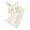 White, variant on Krdevn Girls Outfits Set Toddler Summer Casual Bow Tie Blouse with Elastic Waist Playful Romper for Daily Wear,6-7 Years