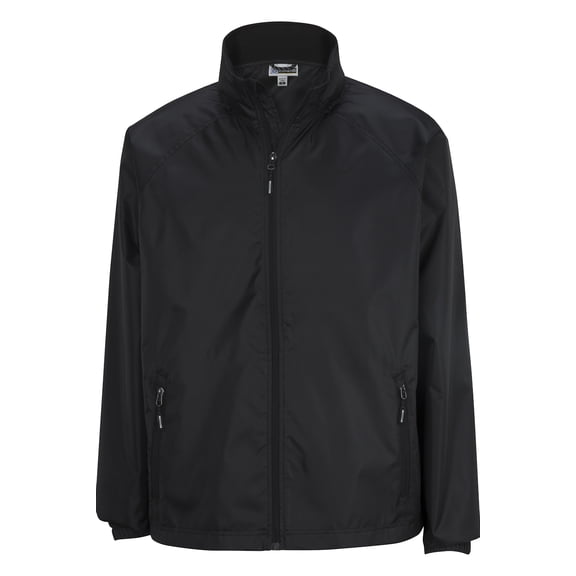 EDWARDS MEN'S HOODED RAIN JACKET,3435,BLACK,3XL