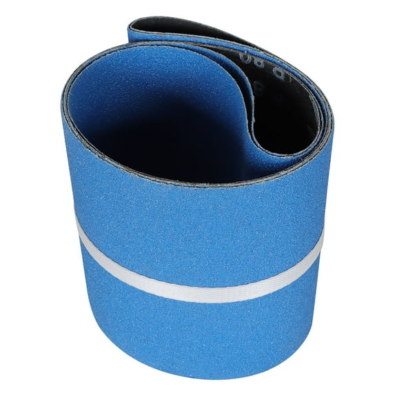 findmall New Premium Zirconia X-Weight Sanding Belts 6 Inch X 48 Inch 80 Grit 2 Pack