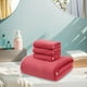 thumbnail image 5 of Toalla de baño de terciopelo coral, toalla de baño para adultos, hombres y mujeres, gruesa, de secado rápido, grande, absorbente, no suelta pelusa., 5 of 7