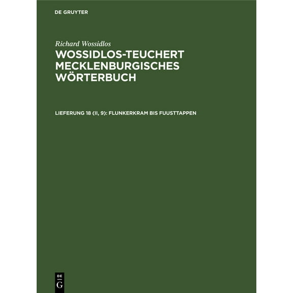 Flunkerkram Bis Fuusttappen, (Hardcover)