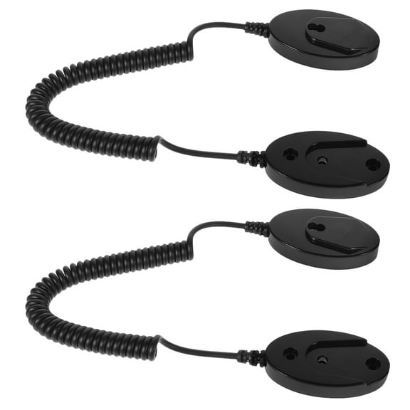 Soimiss 2Pcs Security Cable Plastic Remote Control Tether for General Users School