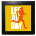 thumbnail image 1 of Moving Body Human Time Art Deco Fashion Black Square Frame Picture Wall Tabletop, 1 of 3