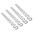 thumbnail image 1 of Tnarru 4 Pcs Ressort de Canapé Rembourrage Matériel Résilient Accessoires Flexibles Remplacement Maison pour Fixer Canapé pour Chaise 65 cm, 1 of 8