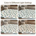 thumbnail image 7 of ODIKA 2'x3' Blue Beige Mineral Waves and Dots Design Washable Accent Rug Modern Abstract Pattern with Geometric Flow for Bedroom, Nursery, RV, Pet Friendly, Bedside Mat, 7 of 7