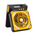 thumbnail image 4 of Ventilador de camping con energía solar y linterna LED: ¡5200 mAh de energía recargable!, 4 of 11