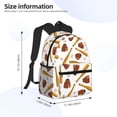thumbnail image 4 of Wukai Baseball Sport Versatile Backpack:Spacious,Organized,Comfortable,Ideal for Travel and Everyday Use with Multiple Pockets and Padded Straps, 4 of 8
