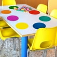 thumbnail image 4 of Scribbledo Dry Erase Dots Stickers Colorful Removable Vinyl Sticky Dots, 11”, 8-Pack, 4 of 9