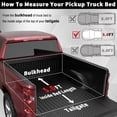 thumbnail image 2 of TITANICMOTOR 3-Fold 5FT 60Inch Hinged Aluminum Hard Tonneau Cover for 2005-2026 Nissan Frontier Bed Truck Waterproof, 2 of 6