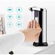 thumbnail image 4 of Dispensador de jabón automático con sensor Inco.ukared Dispensador de jabón de acero inoxidable Dispensador de jabón moderno sin contacto con base impermeable para baño, cocina y oficina D esquí esquí Gafas de esquí, 4 of 4