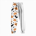 thumbnail image 6 of TOWED22 Halloween Baggy Sweatpants for Women Trendy Print Joggers Casual Loose Fall Drawstring Sweat Pants Fashion Clothes(Light Gray,XXXL), 6 of 7