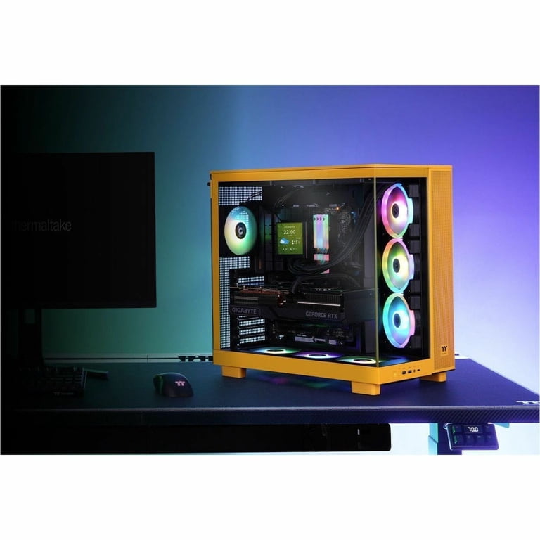 Thermaltake View 380 XL TG ARGB Bumblebee Mid Tower Chassis (ca