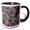 Black/White, variant on 3drose, Usa, Utah, Arches Np. Whipples Fishhook Cactus Blooming and with Buds., 11oz Mug