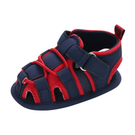 

Jpgif Infant Toddler Baby Summer Multicolor Anti-Slip Walking Shoes Prewalker Sandals