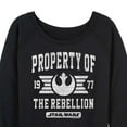 thumbnail image 3 of Star Wars - Property Of Rebellion - Women's French Terry Pullover Sweatshirt, 3 of 5