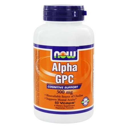 NOW Foods Alpha Gpc 300Mg 60 Vegetable Capsules - Walmart.com