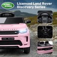 thumbnail image 4 of TOKTOO 12V Battery Ride on Car, 1 Seater Licensed Land Rover Kid Car w/ Remote Control, Gift for Kids Aged 2-4 Years-Light Pink, 4 of 7