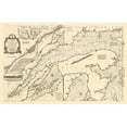 thumbnail image 3 of Jeffreys 14x10 Black Modern Framed Museum Art Print Titled - St Laurence River Fort Frontenac Isle Anticost, 3 of 5
