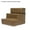 Khaki 2, variant on Dengjunhu Pet Stairs Safe and Durable Indoor –Comfortable Faux Leather Non-slip Dog Steps Detachable Dog Ramp Stair Cover (Stair Cover Only)