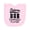 AD-Pink, variant on Inktastic Future Dominoes Player Game Newborn Bib