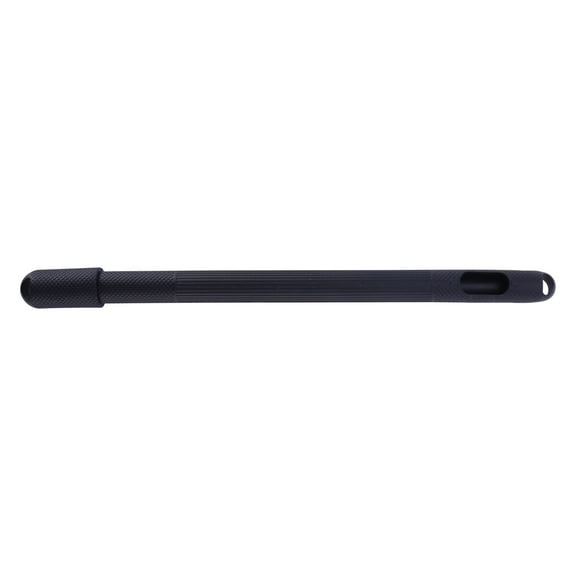unbranded Handle Pencil Case Portable Pencil Case Slim Pencil Case 17.5CM Black