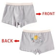 thumbnail image 4 of POPTEM Toddler Boys Boxer Briefs Dinosaur Graphics Cotton Underwear 5-Pack 5T, 4 of 7