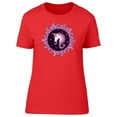 thumbnail image 1 of Wavy Circle Frame Unicorn Tee Women's -Image by Shutterstock, 1 of 2