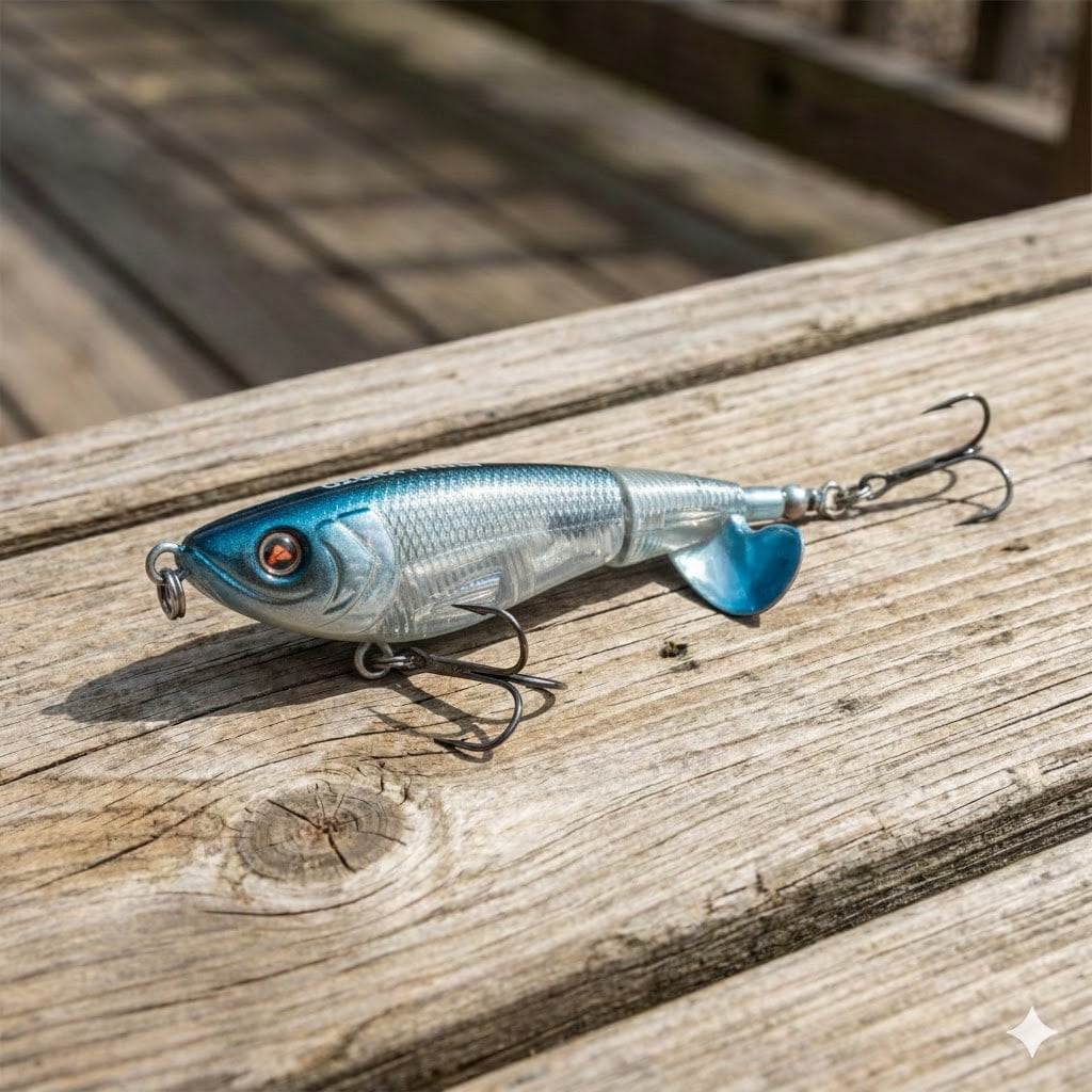 Walmart - Ozark Trail 3.5 Topwater Prop Bait Fishing Lure