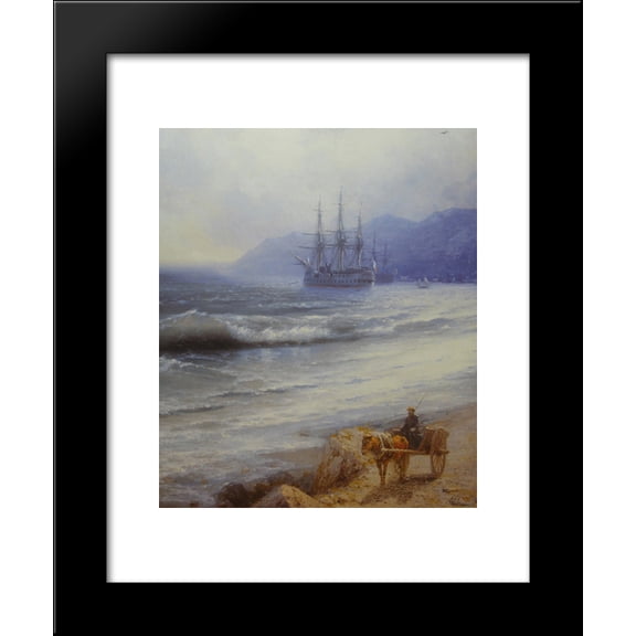 Rush 20x24 Framed Art Print by Aivazovsky, Ivan