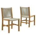 thumbnail image 5 of Vienna Armless Dining Chairs Set of 2 in Natural Natural, 5 of 10
