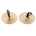 thumbnail image 2 of 1 Par de Platillos de Oro perfecl para Danza del Vientre Instrumento Musical de Percusión para Niños, 2 of 8