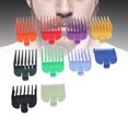 thumbnail image 1 of Hair Clipper Guides Combs, Simple Installation Hair Clipper Cutting Guides 10 Sizes Professional  for Replacement, 1 of 7