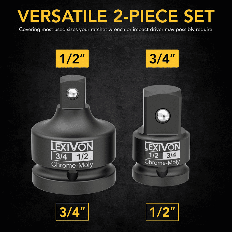 Lexivon impact socket adapter shop
