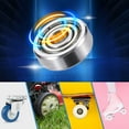 thumbnail image 2 of Unique Bargains 8 Pcs 604ZZ 4x12x4mm Double Metal Shield Single Row Deep Groove Ball Bearings Silver Tone, 2 of 6