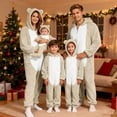 thumbnail image 7 of Shadoumai Womens Onesies Pajamas One Piece Hooded Adult Pajama Jumpsuit Warm Sherpa Romper Sleepwear Plush Loungewear, 7 of 7