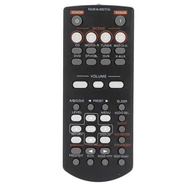 Para mando a distancia RAV34, repuesto de controlador de vídeo DVD para RAV34 RAV250 RX‑V361 RX‑V365 HTR‑6030 HTIB‑680