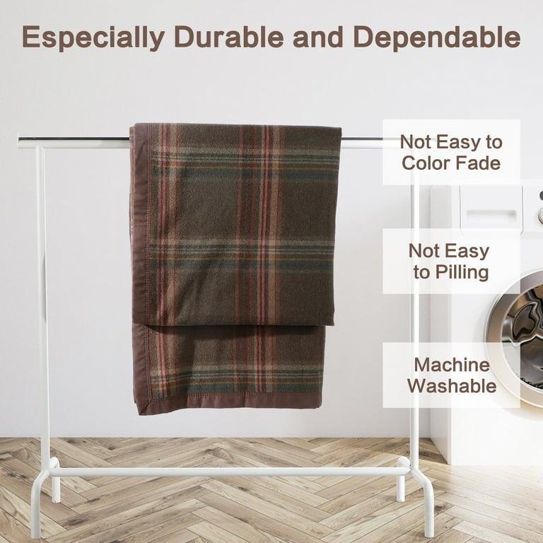 YOUR MOON Breathable Australian Merino Wool Blanket Large Queen Size Hypoallergenic Washable Walmart