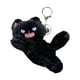 thumbnail image 2 of Llavero de Gato Jinwen Accesorio de Peluche Negro, 2 of 5
